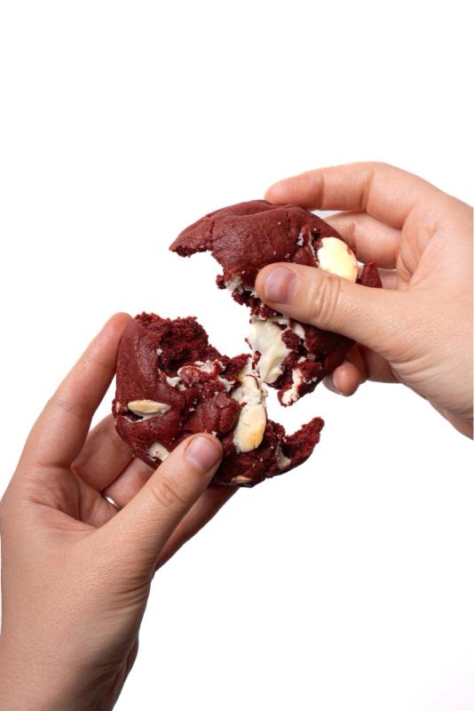 Box Délice (x4 cookies) : Bueno'mia - Red Velved - Speculoos You - Pistachio