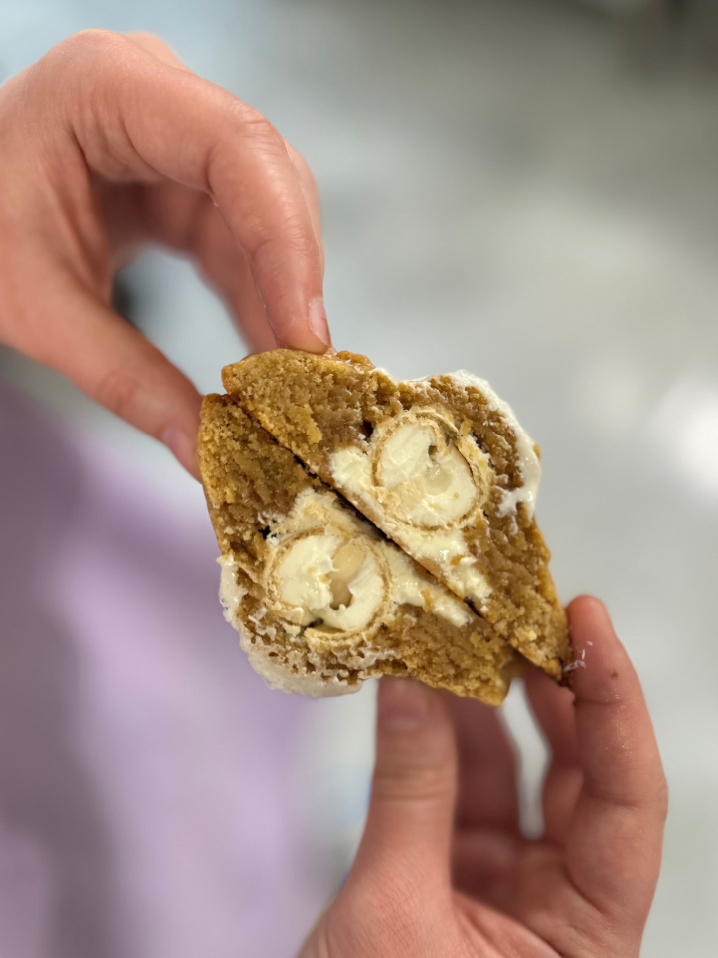 Cookie Raffaelo - Noix de coco & chocolat blanc