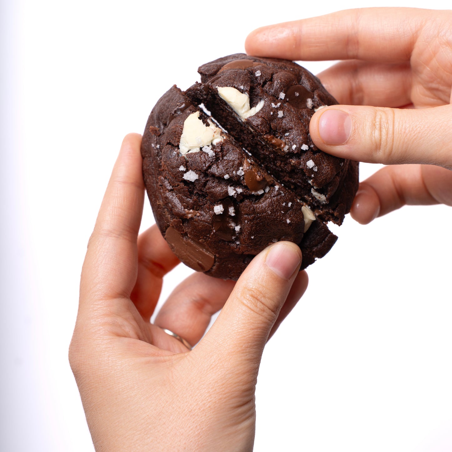 Cookie Trio choco – Noir, Lait & Blanc