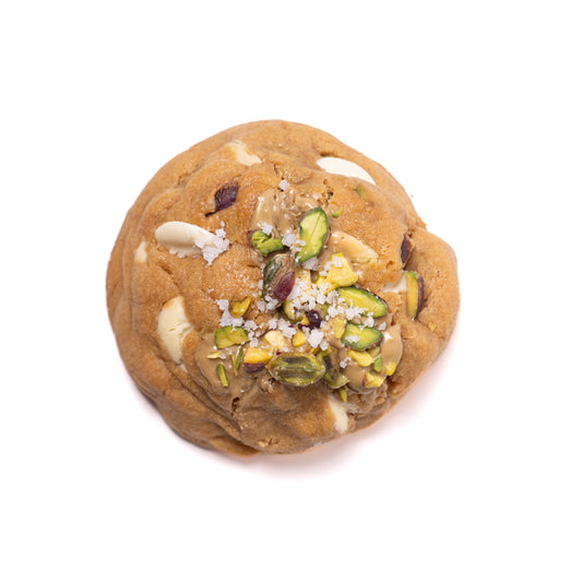 Cookie Pistachio - Chocolat Blanc & Fleur de Sel