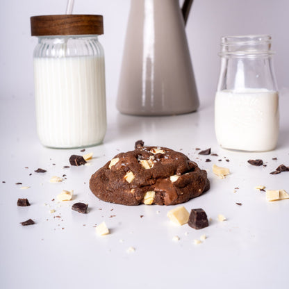 Cookie Trio choco – Noir, Lait & Blanc