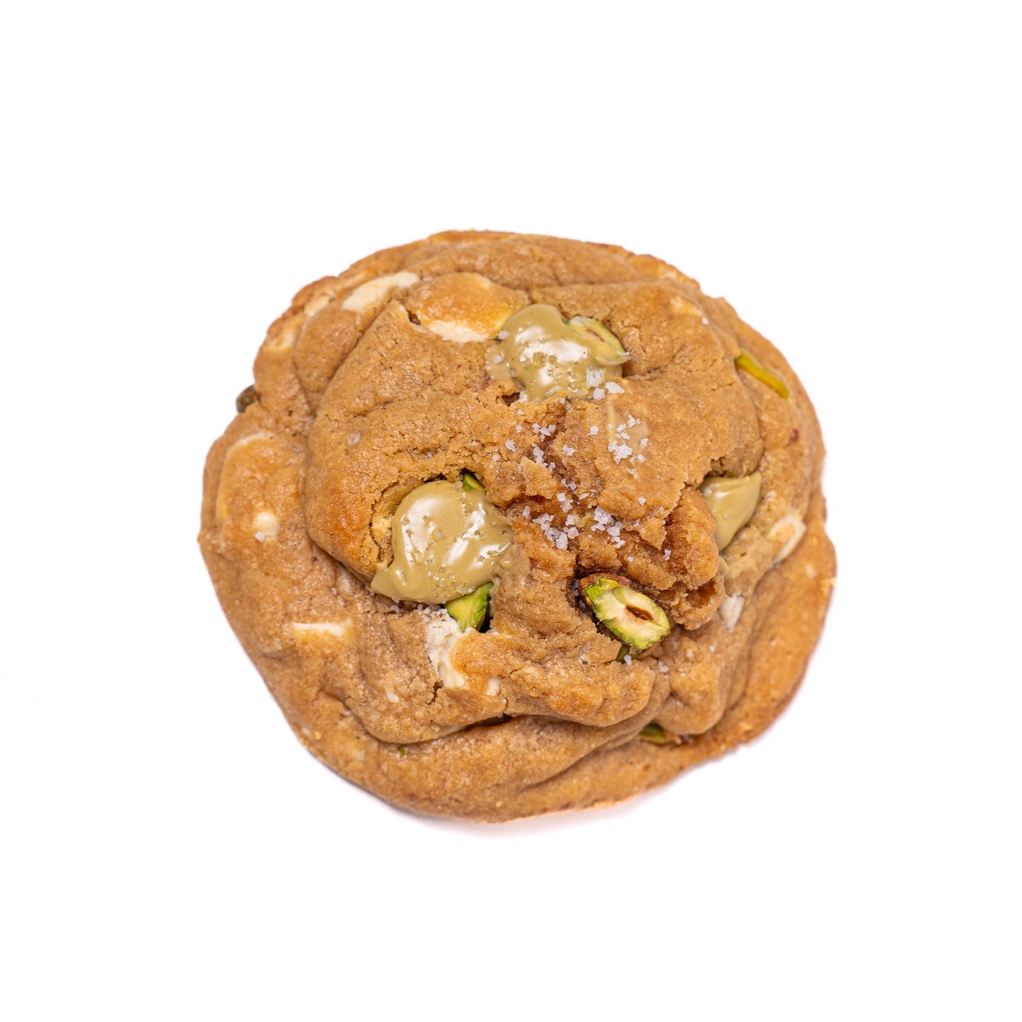 Cookie Pistachio - Chocolat Blanc & Fleur de Sel